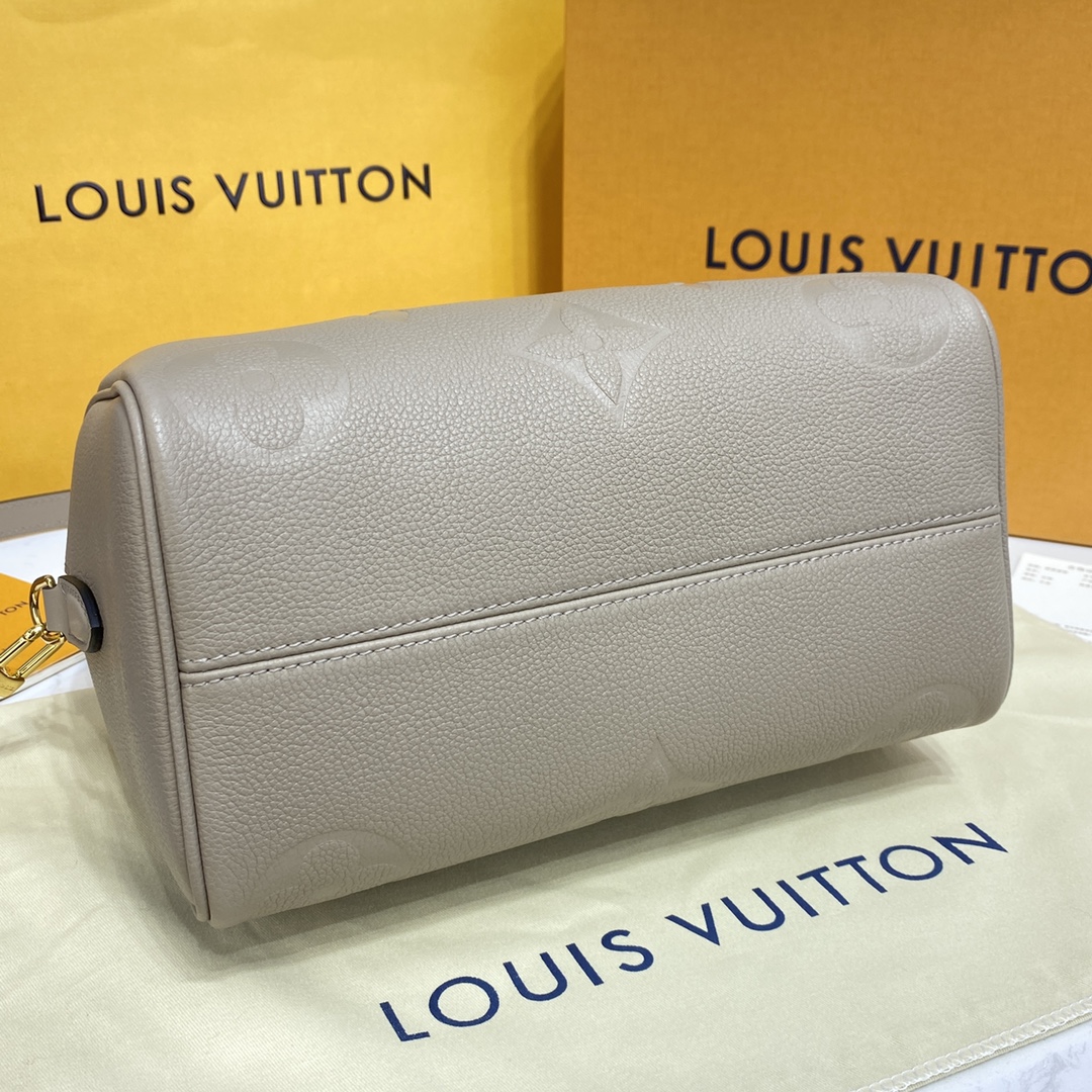 Louis Vuitton SPEEDY BANDOULIERE 25 Monogram Handbag M59273 Tourterelle